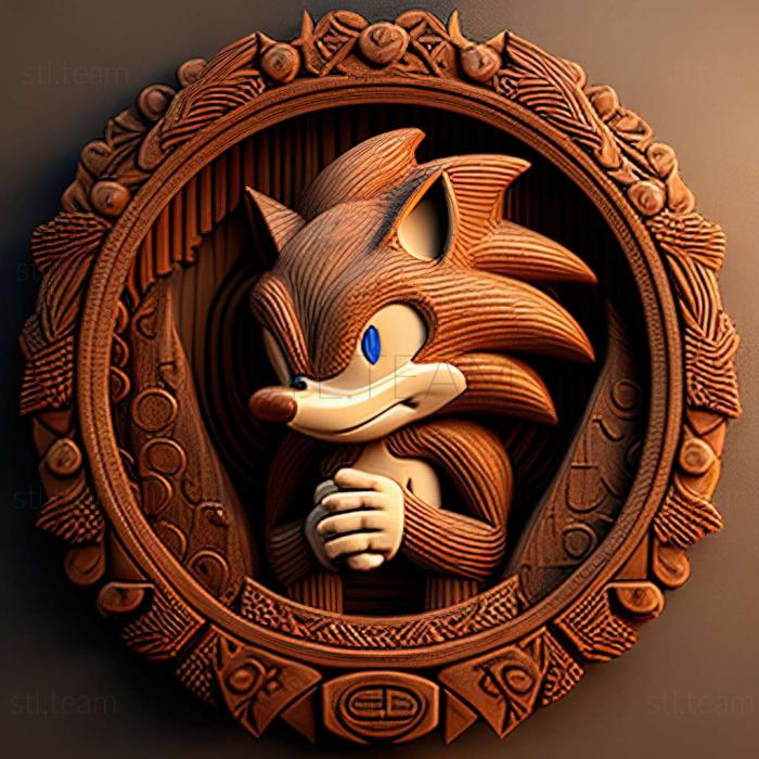 3D model Sonic and the Secret Rings game (STL)